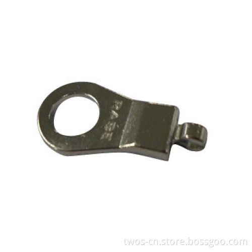 Alloy Zipper Slider, Shinny Nickel Color, Nickel- and Lead-free